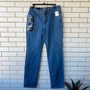 Miraclebody Mid Rise  Skinny Leg Jeans 12